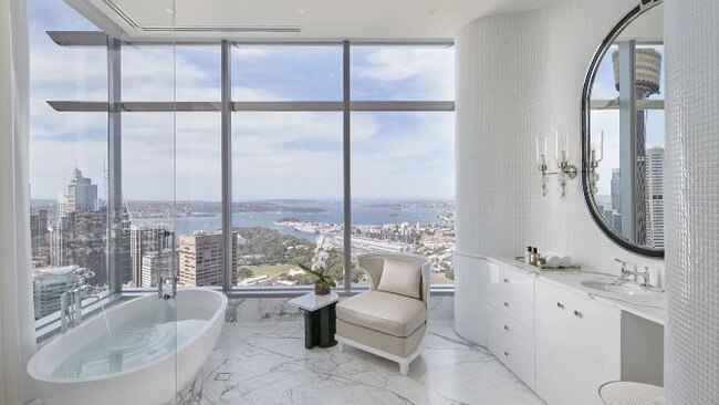 The view from the $60 million penthouse.