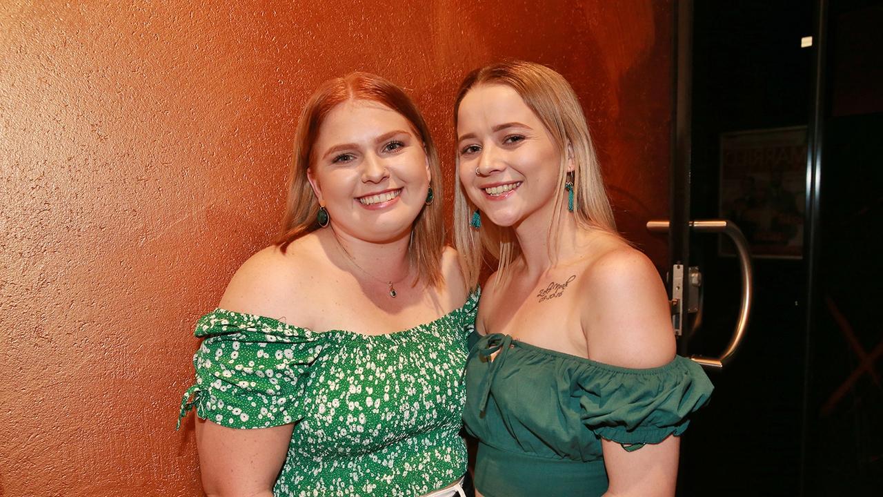 L-R Stephanie Lowcock and Emma Jenkins at Zodiac Nightclub.