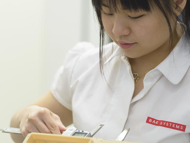 BAE Systems mechanical engineer Caroline Chai was switched on to science early in life