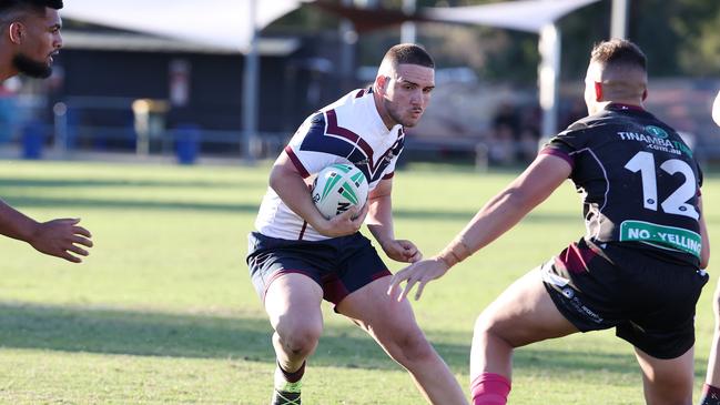 Ipswich SHS’s Mason Pintegne. Picture: Liam Kidston.