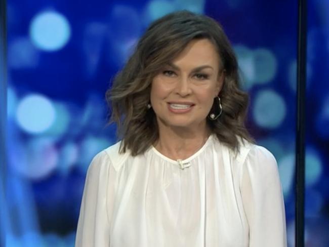 Lisa Wilkinson announces her resignation from The Project on Sunday night. Picture Supplied