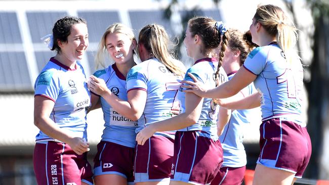 Norths v Brothers women Rugby Saturday July 16, 2022. Picture, John Gass