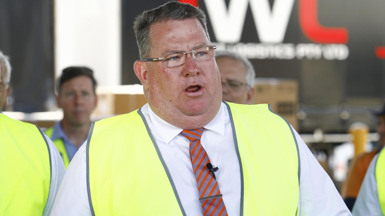 Road Safety Minister Scott Bucholz has copme down with Covid. Picture: NCA NewsWire/Tertius Pickard