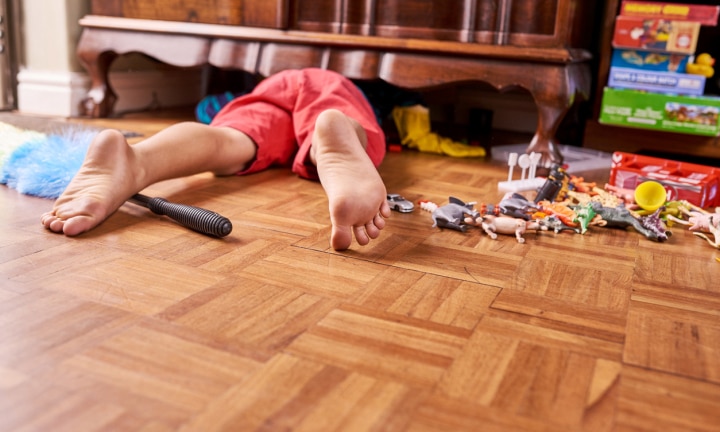 Dad's hack to get kids to tidy their room is pure genius