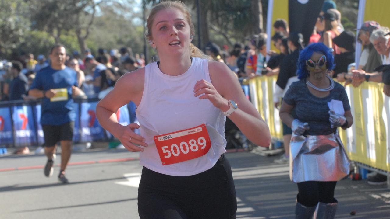 Joanna Hancock at the 2022 Sunshine Coast Marathon and Community Run Festival.