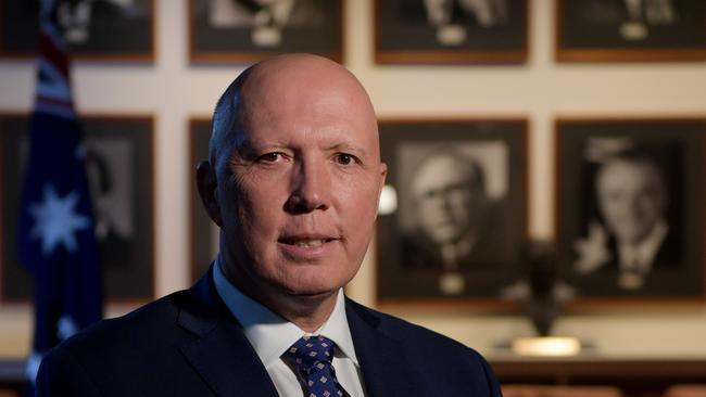 Liberal Party leader Peter Dutton will eventually have to ‘ramp up the level of challenge’ on issues like the Indigenous voice and climate change ‘without ­appearing indifferent to them’. Picture: NCA NewsWire / Tracey Nearmy