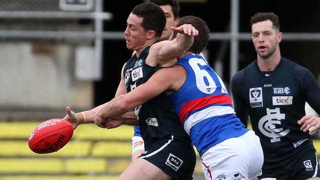 Tom Wilson in action for Northern Blues last year. Picture: Hamish Blair