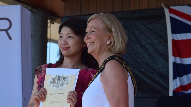 Mayor Denise Knight officially awarded citizenship certificates to almost 2000 residents of the Coffs Coast in her two terms. It’s a part of the job she loves.