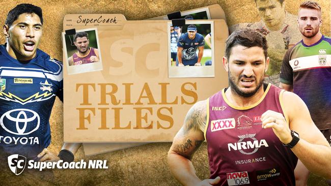 SuperCoaches have plenty to watch in the final weekend of trials.