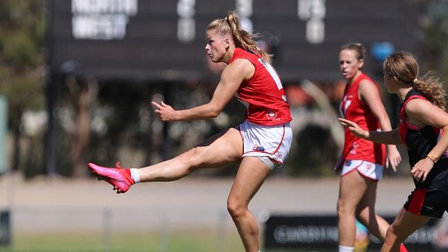 North Adelaide SANFLW player Ashleigh Woodland. Picture: Supplied, SANFL