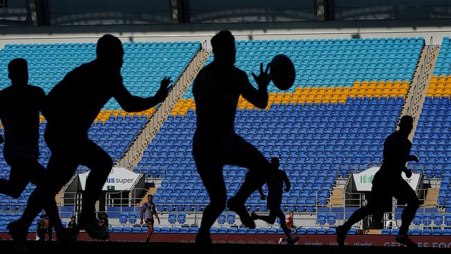 Gold Coast’s Cbus Super Stadium is a proposed ‘bubble’ venue for the NRL. Picture: AAP