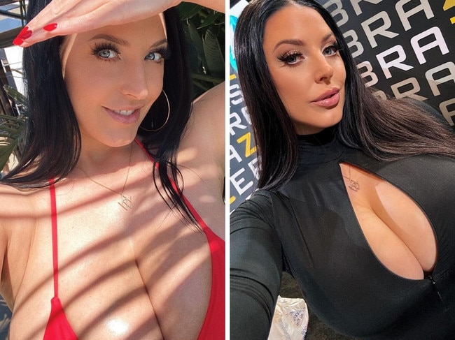 Angela White is an Australian porn star. Picture: Instagram/@theangelawhite