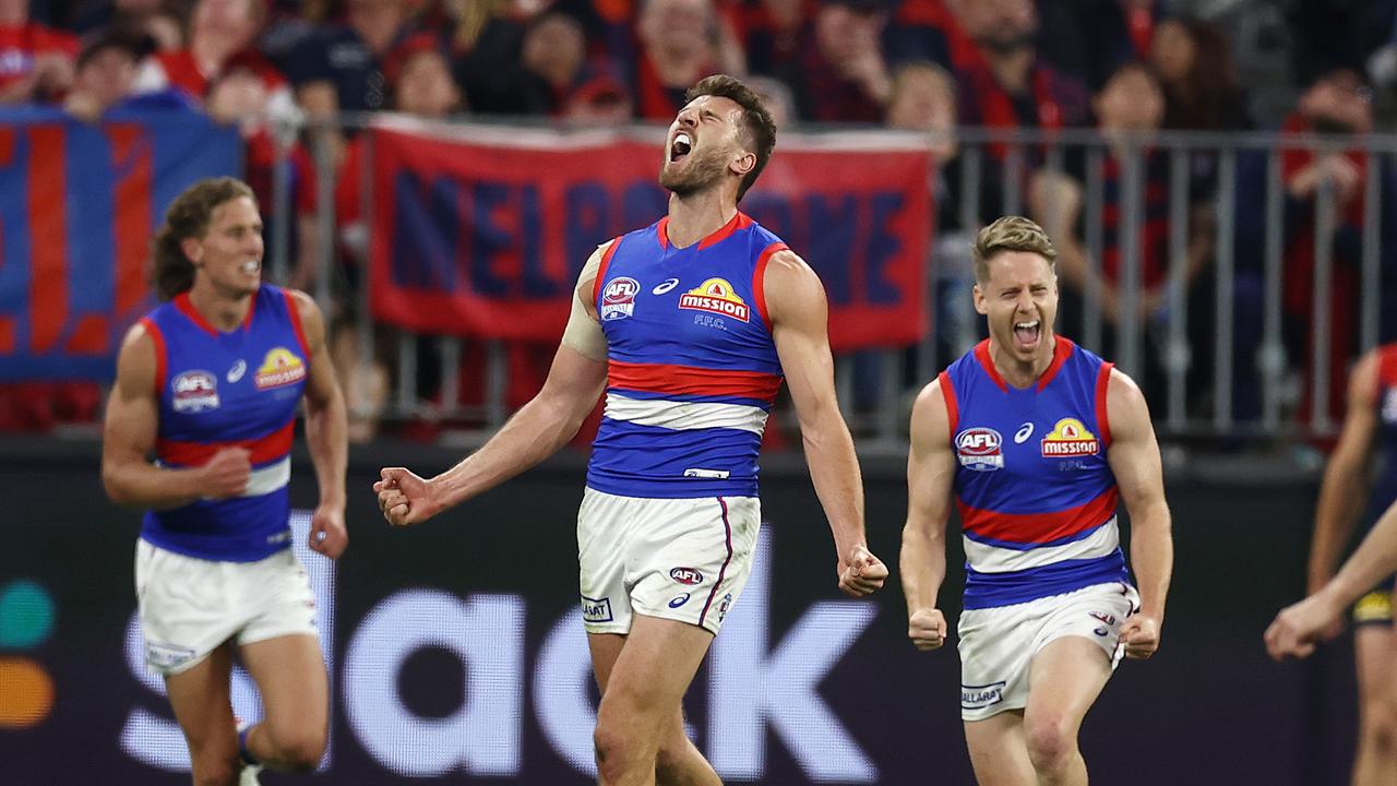 A 2021 Grand Final berth helped the Western Bulldogs post another very healthy profit. Picture: Michael Klein