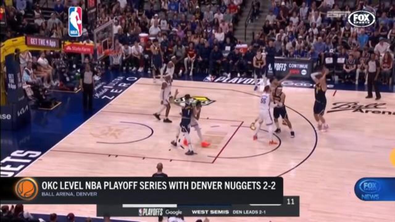 Thunder strikes a comeback against Nugs