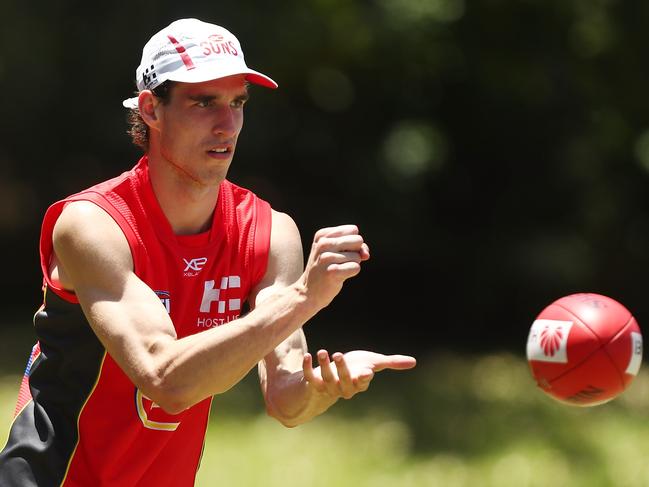 Ben King at Suns training. Picture: Chris Hyde/Getty Images