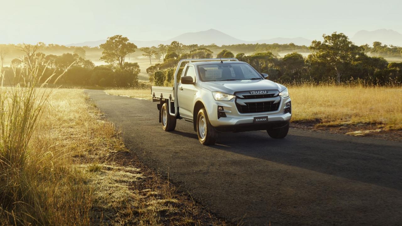 Photos of 2022 Isuzu D-Max SX 4x2 1.9-litre engine.