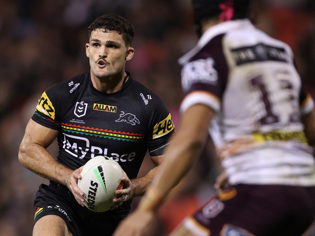 Nathan Cleary is back from a hamstring injury. Picture: Jason McCawley/Getty Images