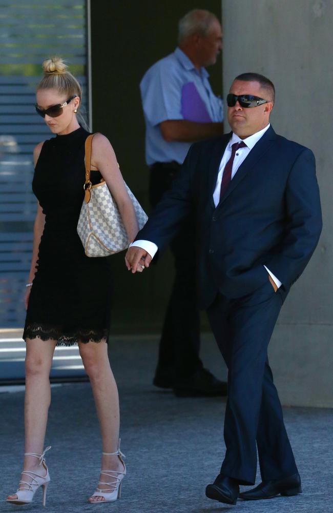 Terrence John Thornbury outside Brisbane Supreme Court. Pic: Liam Kidston