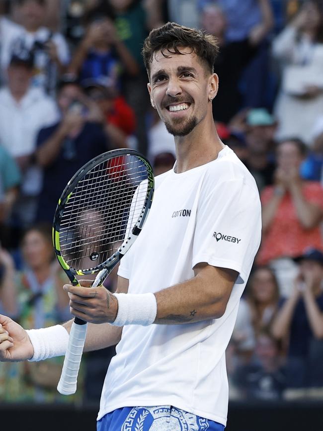 Kokkinakis is still alive in singles. Photo by Daniel Pockett/Getty Images