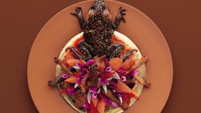 Eat The Problem - sweet and sour cane toad legs by David McMahon.