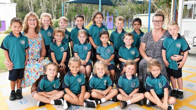 My First Year: Pacific Paradise State School Prep Friends. Picture: Patrick Woods.