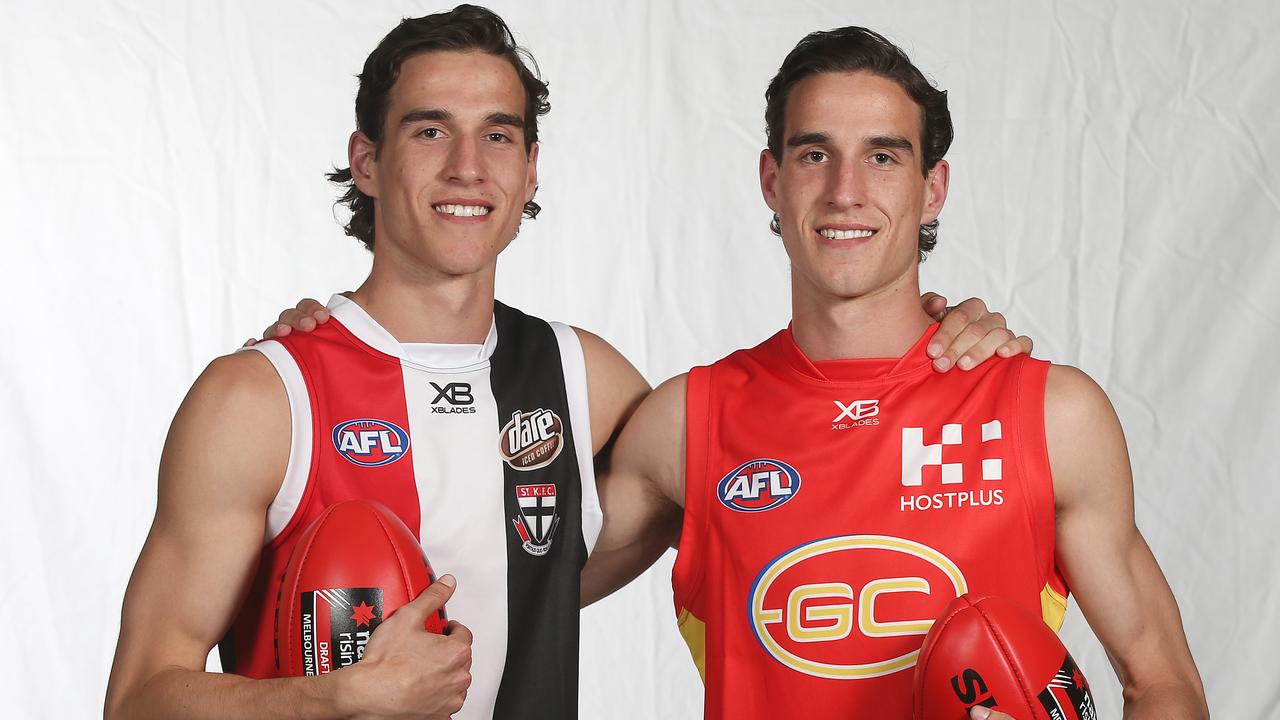 Drafted into the AFL, check. Better Year 12 performances than 96 per cent of other  kids their age, check. Photo: Michael Klein