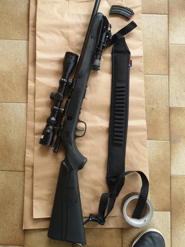 A Bankstown man has been charged with having unregistered firearms. Picture: NSW Police