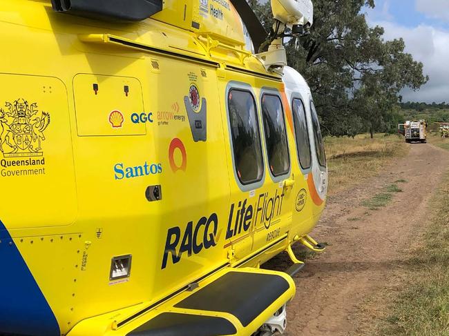 Rescue helicopter tasked to paragliding accident