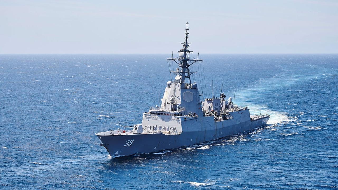 Hobart Class Destroyer HMAS Hobart.