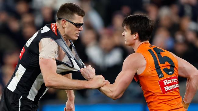 Mason Cox has been ruffling some feathers in the off-season. Picture: Getty Images