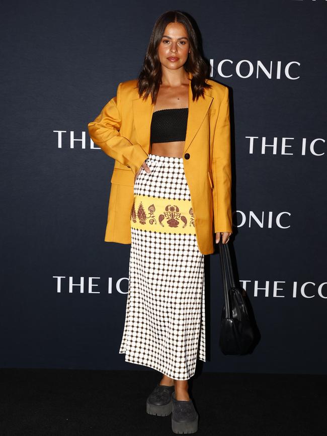 Victoria Burns ahead of the 2022 The Iconic Runway Show.