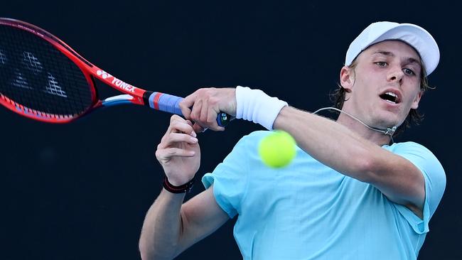 Shapovalov is isolating in Sydney after his positive result. Picture: Getty Images