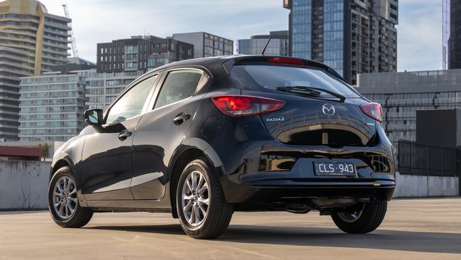 Mazda2 Pure, manual. Picture: Newspress Australia