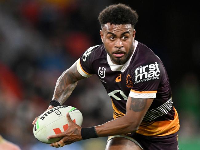 NRL 2024 RD18 Brisbane Broncos v Penrith Panthers - Ezra Mam. Photo: Scott Davis/NRL Imagery.