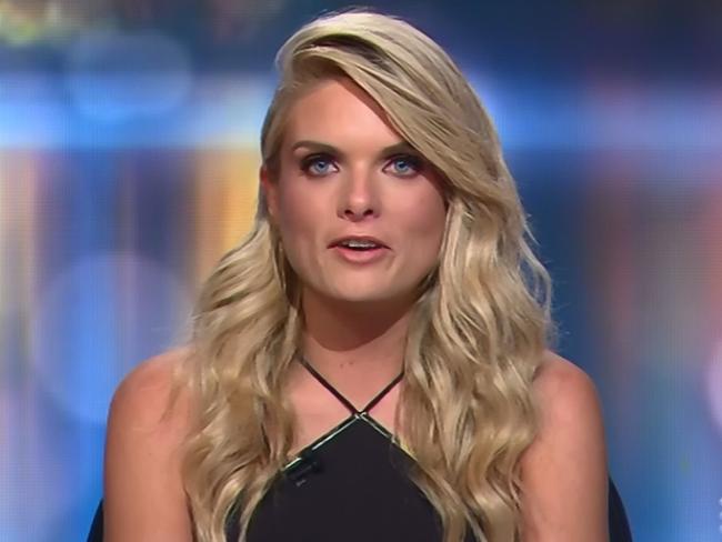 Erin Molan fought back tears in an emotional address.