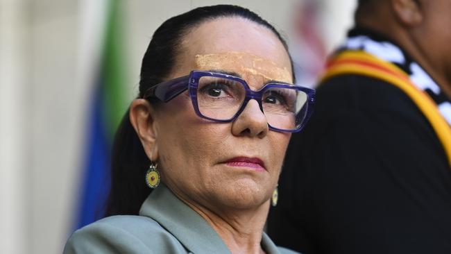 Minister for Indigenous Affairs Linda Burney has ben targeted by racist abuse throughout the campaign. Picture: NCA NewsWire / Martin Ollman