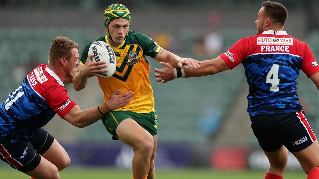 Kalyn Ponga set up four tries for the Junior Kangaroos.