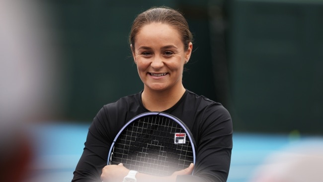 Ash Barty has been appointed the new Chief of Inspiration for Optus. Picture: Getty Images
