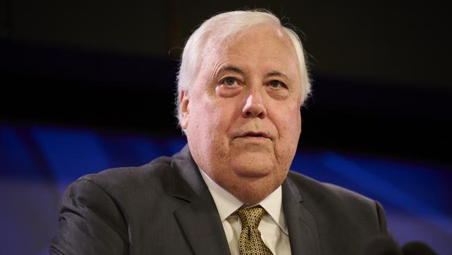 Clive Palmer sees next year’s Queensland election as his big opportunity. Picture: Getty Images