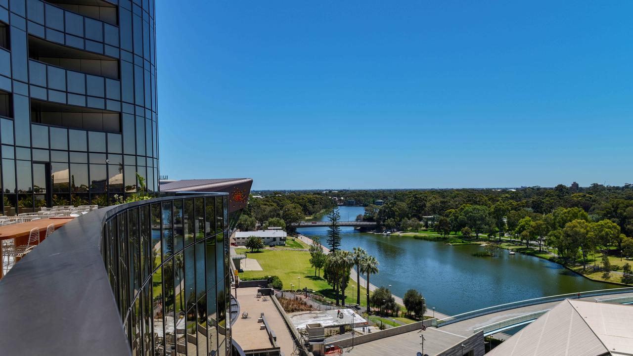 The River Torrens, as seen from the new Casino. Photo: Brenton Edwards