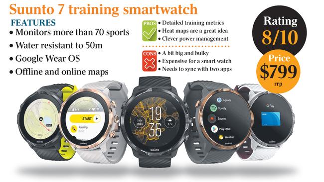 Suunto 7 training smart watch