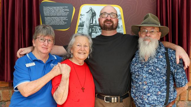 Debbie English, Edrine Keegan, Thallon Keegan and Bill Keegan. Photo supplied.