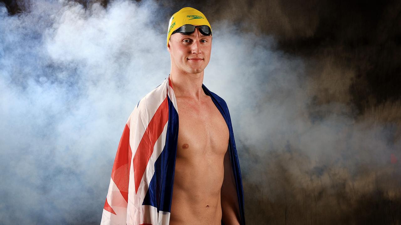 Elijah Winnington’s faith can help deliver him gold in Tokyo. Picture: Adam Head