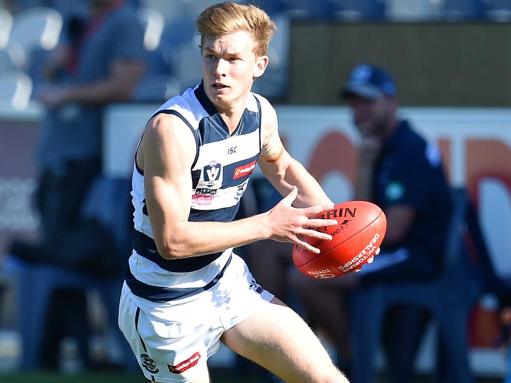 Hayball during his time as a VFL Cat. Picture: Nigel Hallett