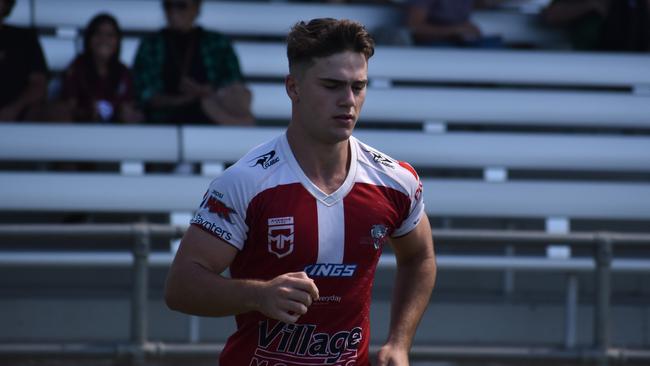 Meninga Cup semi-final action between the Redcliffe Dolphins and Wynnum-Manly Seagulls. Saturday April 15, 2023.