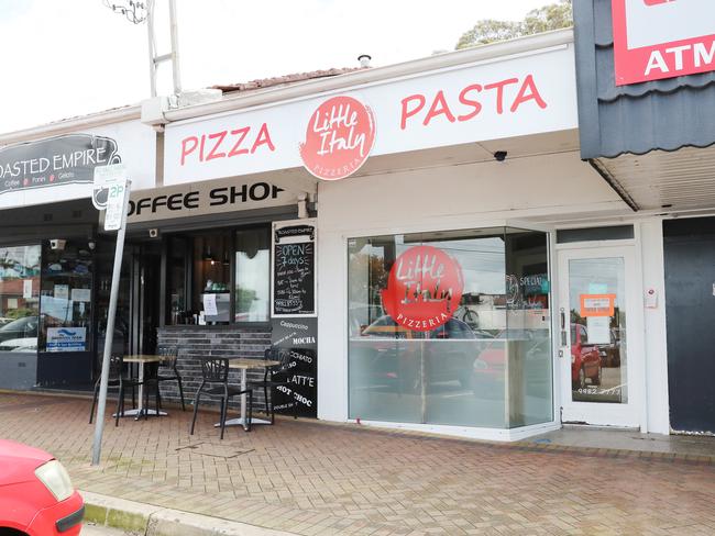 The Italian restaurant at Narraweena. Picture:Richard Dobson