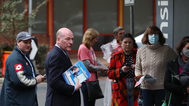 Liberal MP Trent Zimmerman lost his seat of North Sydney at the last election.