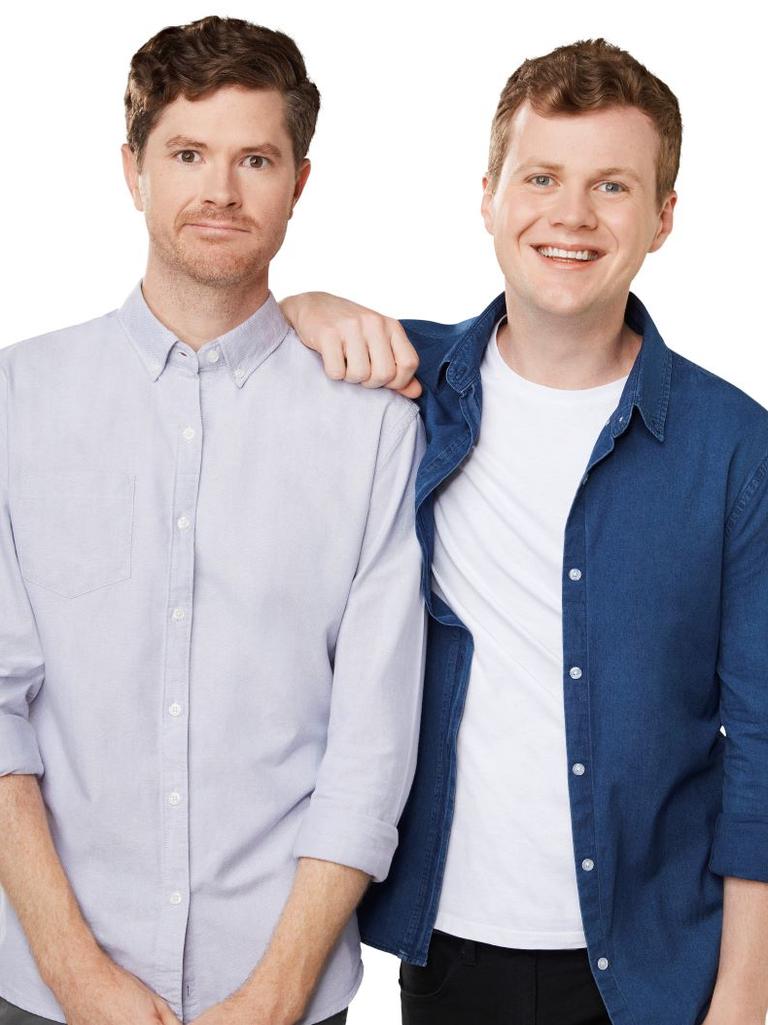 Zach Mander (left) co-hosts KIIS 97.3FM Brisbane’s weekend program. Picture: Supplied.