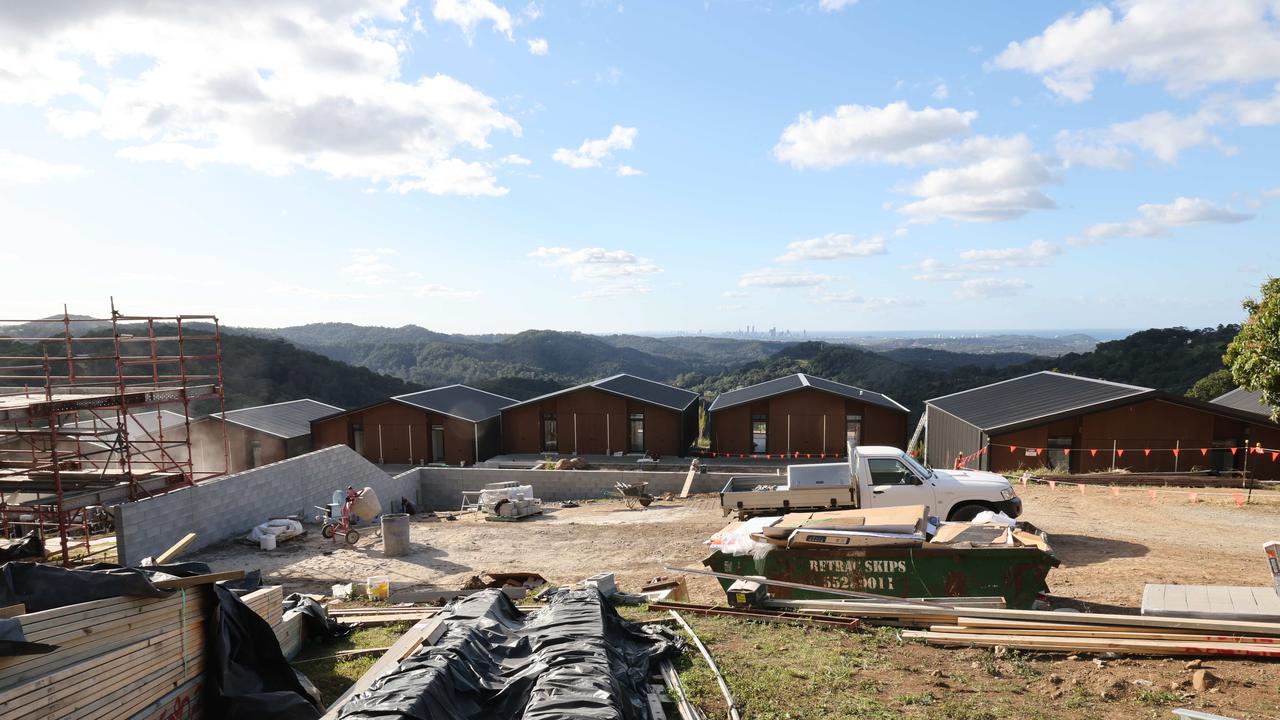 Gwinganna is opening a sister property called EcoView Retreat. The new space will have up to 15 villas, 5 treatment rooms, outdoor pools and spas, infared saunas and more. It is expected to open by early 2025. Owner Tony de Leede at the property. Picture Glenn Hampson