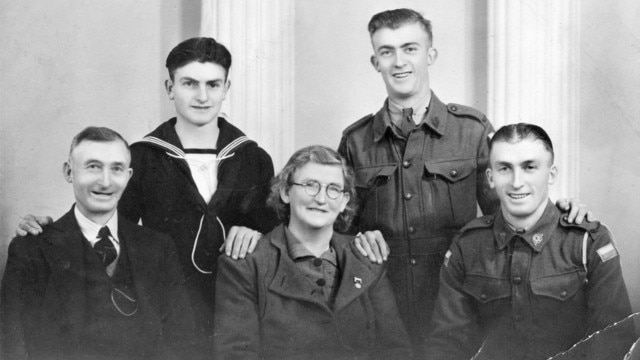 Sheean, top left, with fellow ADF personnel. Source: Australian War Memorial